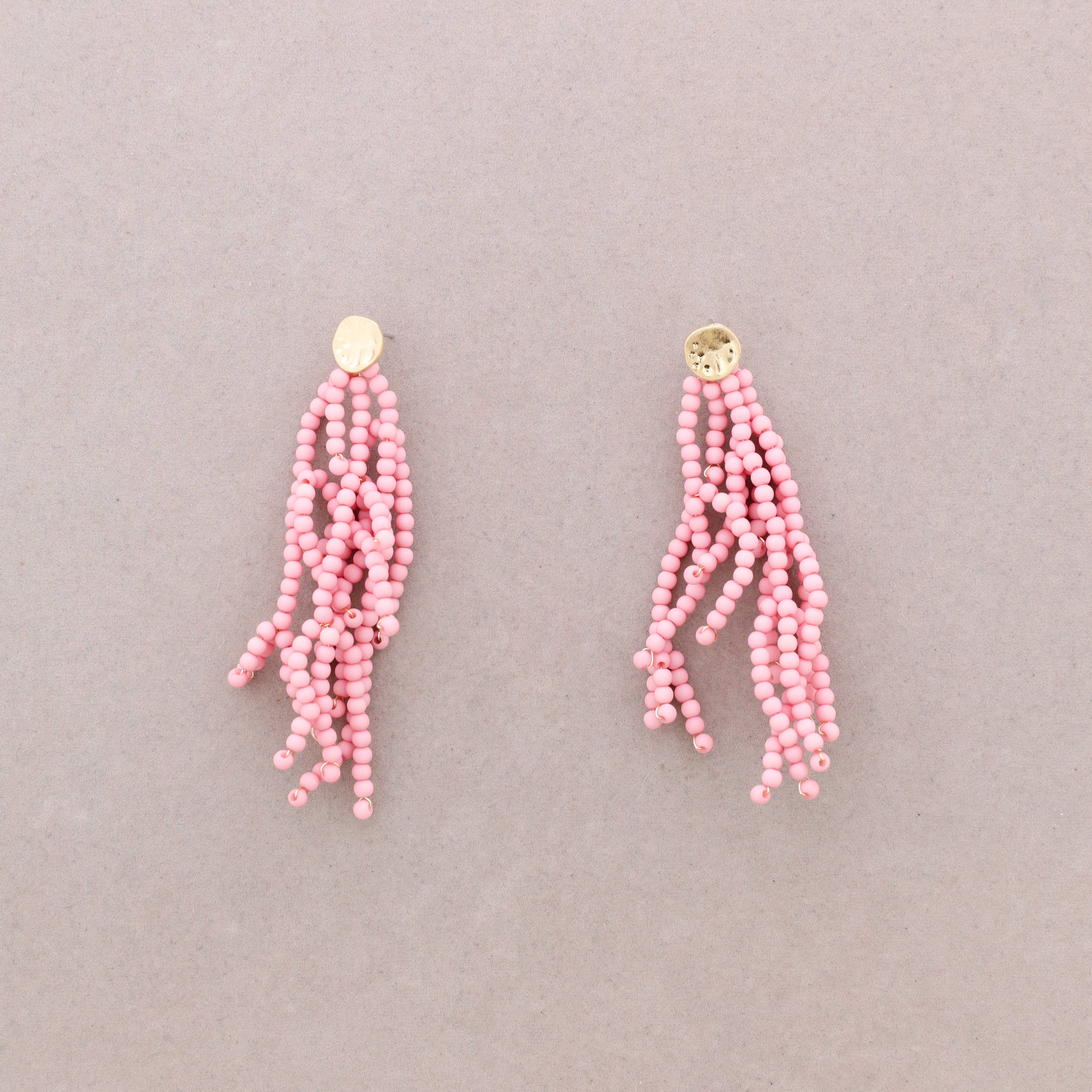 Sonata - Wholesale Kliksieraden - Flexibele Hangende Oorbellen Hars Kralen5