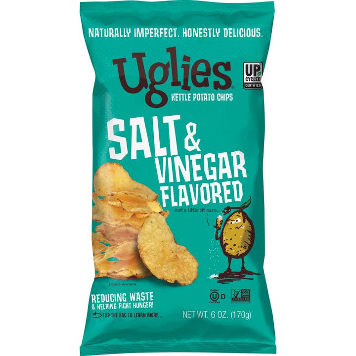Uglies 6oz Salt & Vinegar Kettle Cooked Potato Chips and other Purchase Wholesale shar. Free Returns & Net 60 Terms on Faire trending on Faire.