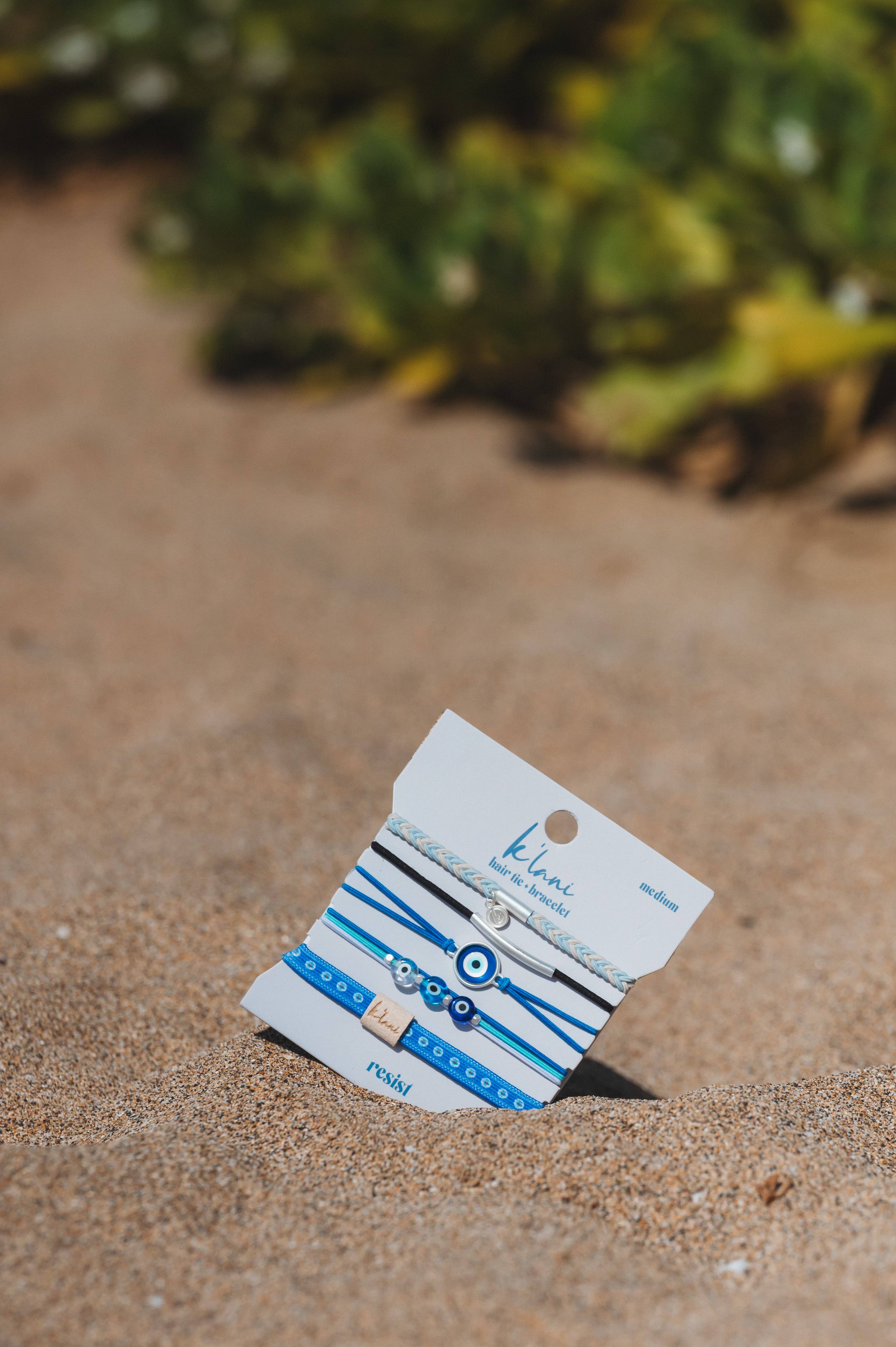 K'lani hair tie bracelets - Wholesale Jewelry Set - Resist6