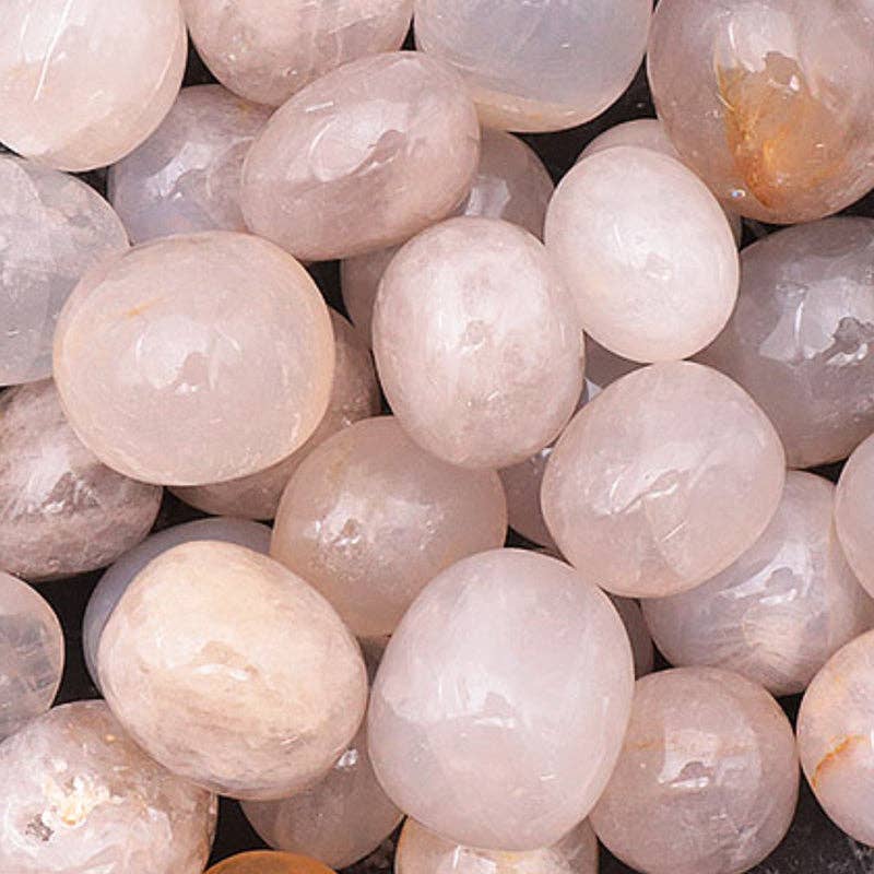 La Boîte à Cailloux - Wholesale Spiritual Stone/Crystal - Purple Agate Madagascar A (tumbled stone)0