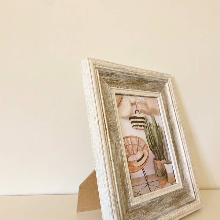 From Under The Stairs - Wholesale Picture Frame - Antique White Frame