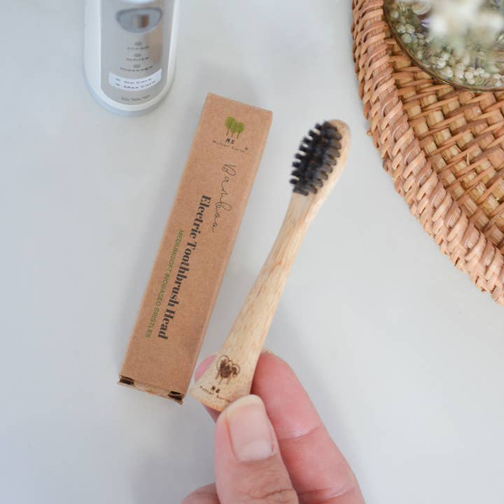 Me Mother Earth - Wholesale Toothbrush - 4-Pack Bamboo Electric Toothbrush Heads- Sonicare Compatible
