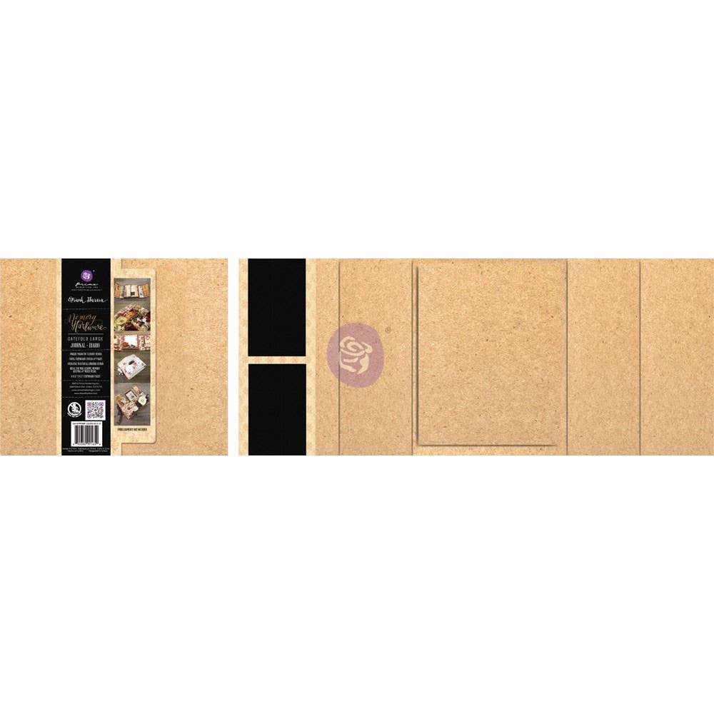 Prima Marketing Inc - Wholesale Scrapbook - Memory Hardware Album: Gatefold Large 6553509916542