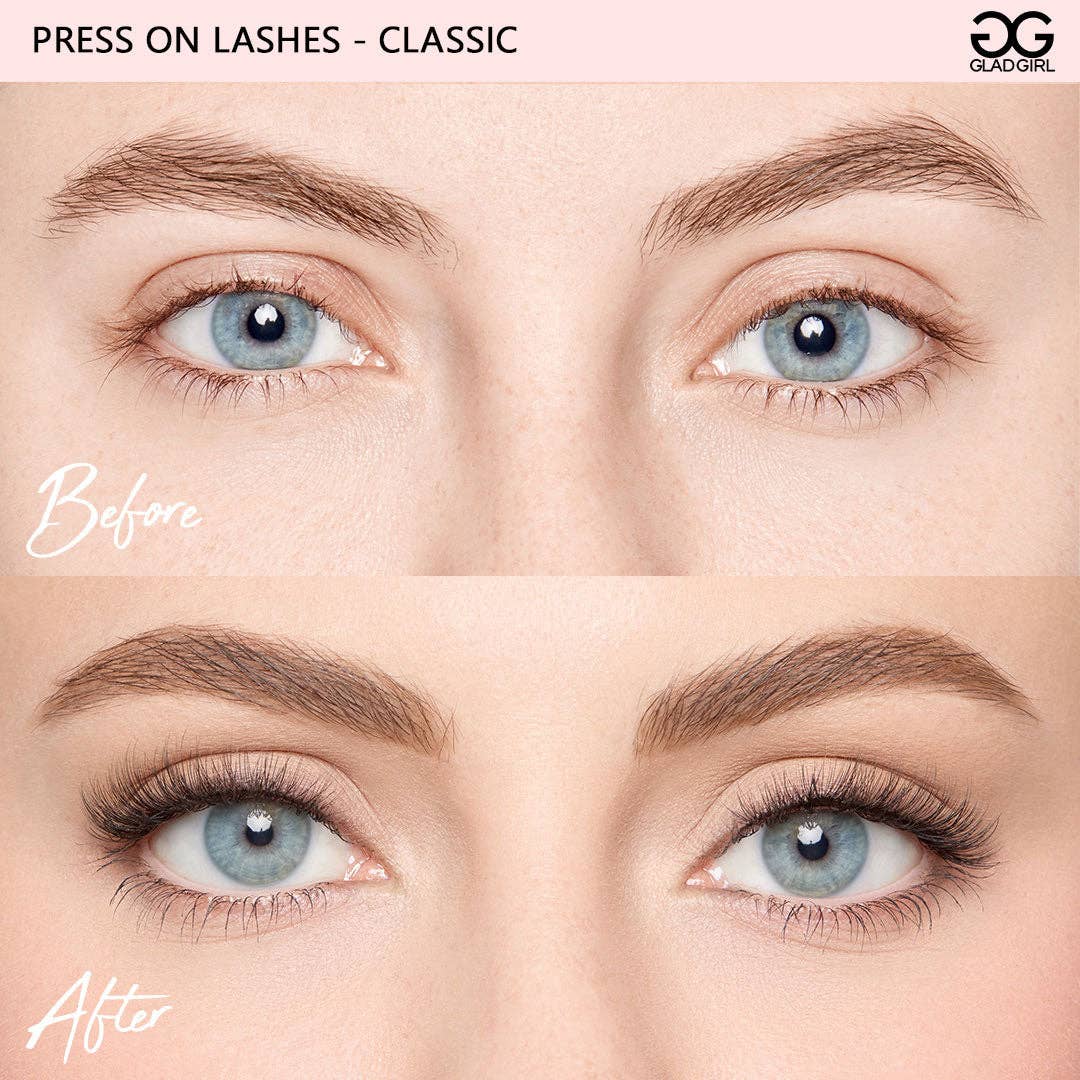GladGirl - Wholesale False/Fake Eyelashes - MinuteLash Press-On Lashes - 36 Pre-glued Clusters9