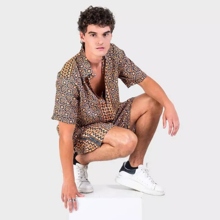 Sätt geometriskt tryck, Santi för wholesale av Arena Formentera