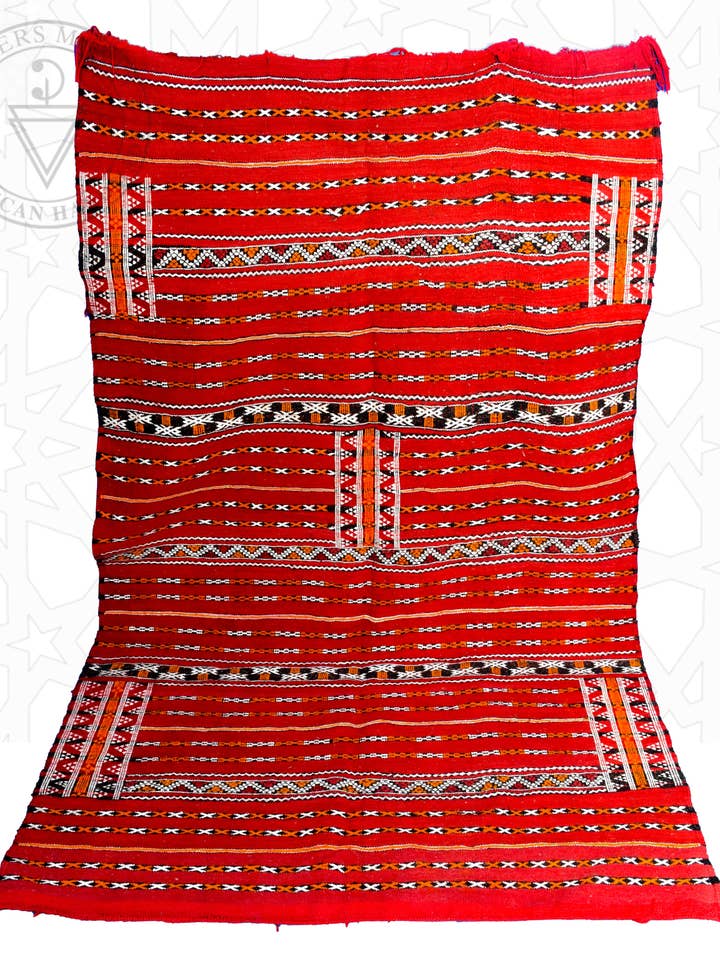 Flatweave kilim Moroccan rug for wholesale by Berbers Market