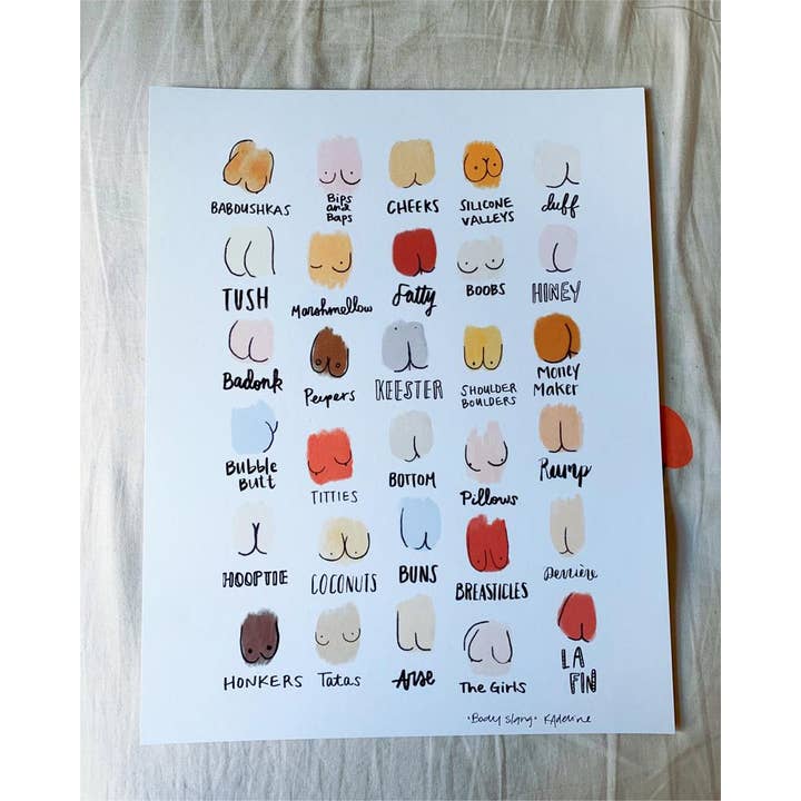 Pockets of Parcels – wholesale Art print – Body Slang Print