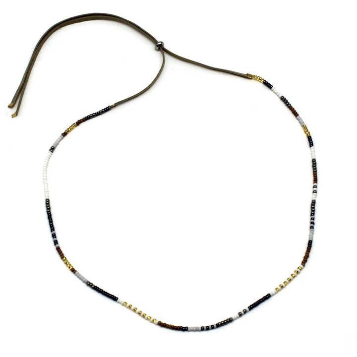 Colar 1 Fio/Pulseira de Envolvimento - Sandpiper por atacado de La Casa Cotzal S.A.