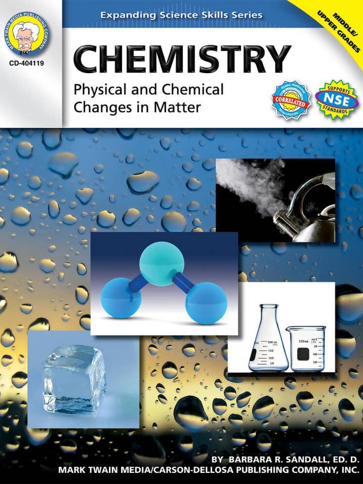 Chemistry, Grades 6 - 12 for wholesale by Carson Dellosa Education