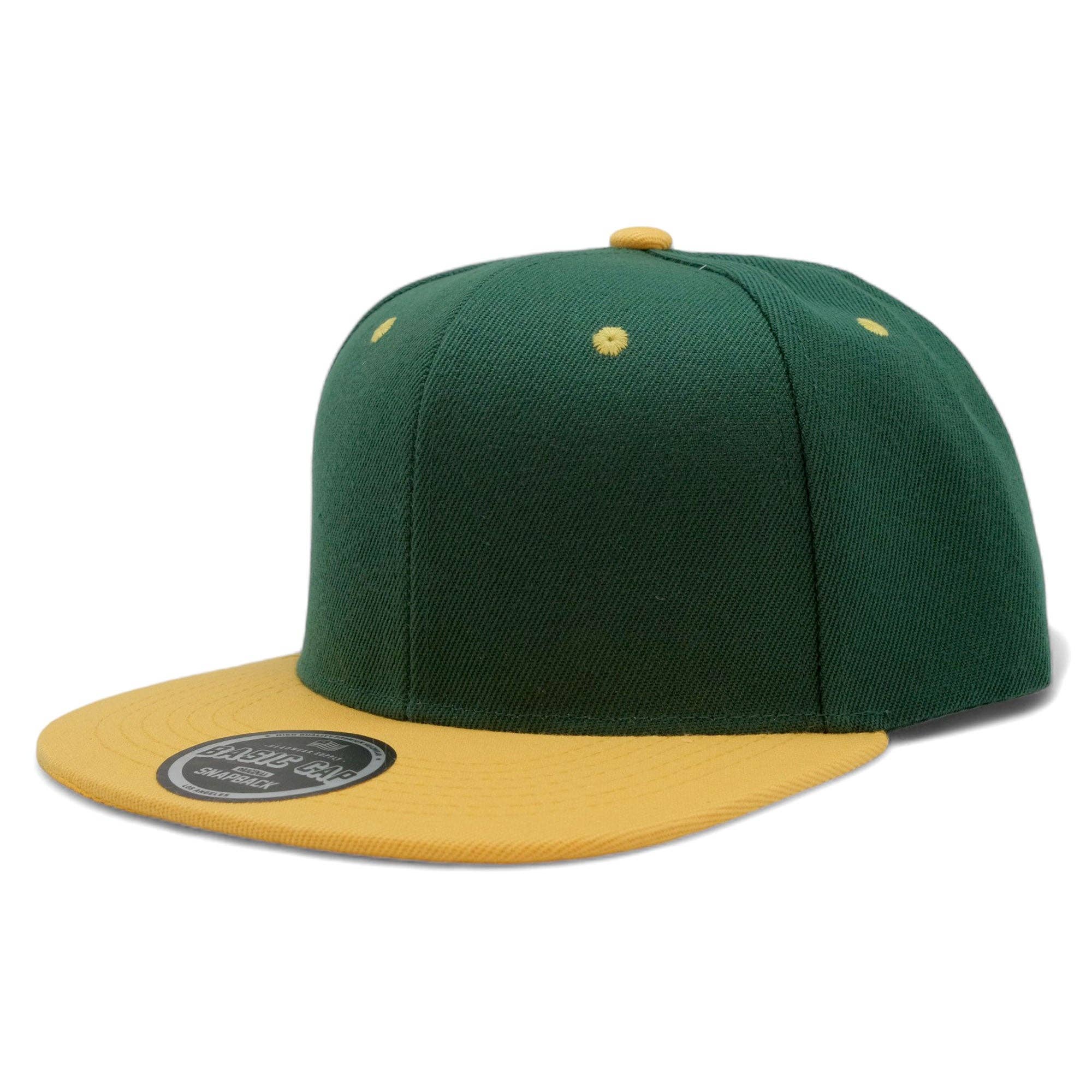 Eon Company Group, Inc - Wholesale Baseball Cap - Unisex - Blank Solid Two Tone Color Snapback Caps12