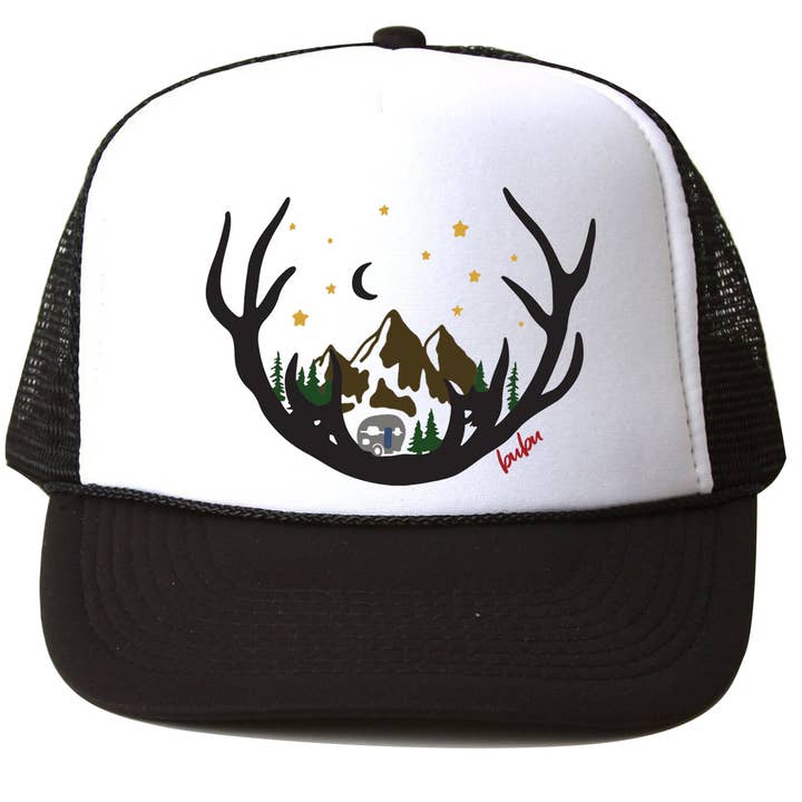 Antlers Trucker Hat for wholesale by Bubu