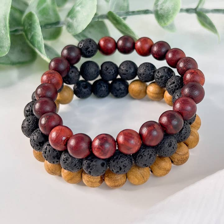 Bracelet de relaxation Lava pour la vente par EshnaDesign