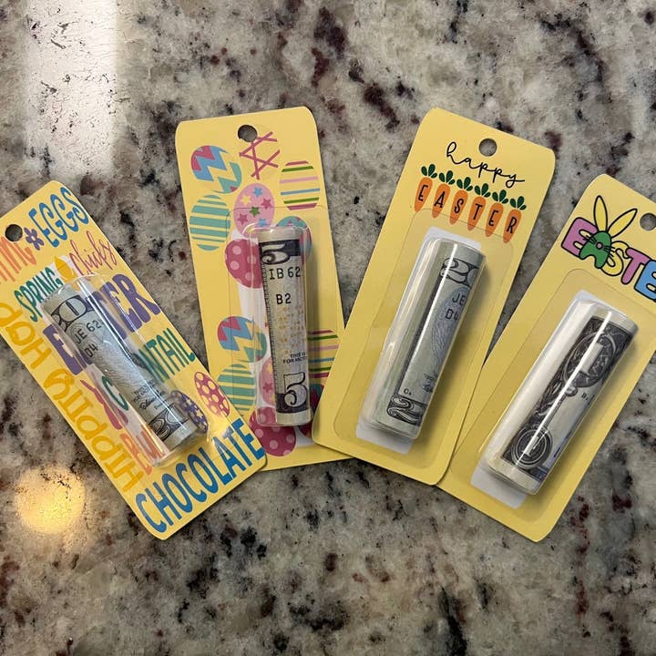 Easter Mini Money Card Holders (Set of 4) for wholesale by Nans Tees