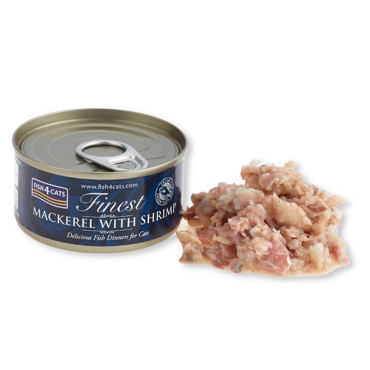 Lucky-Pet Handels- und Produktions GmbH - Wholesale Pet Food - Cat - Fish4Cats Finest Mackerel with Shrimp 70 g1