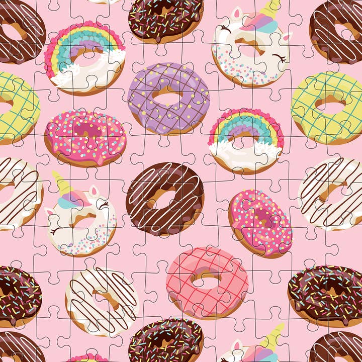 JIGGY Puzzles - Wholesale Puzzle - Kids - JIGGY Junior 100pc: Donut Shop by Caroline Alfreds1