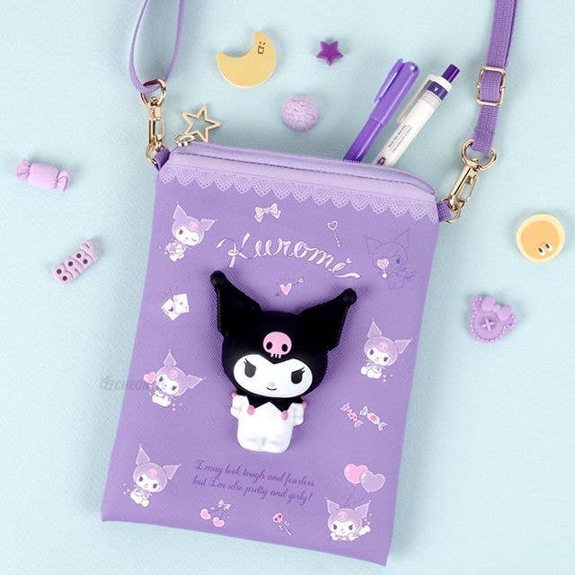 K-Wonderland - Wholesale Crossbody Bag - Women's - Sanrio Characters squeeze and bag, Phone, mobile Cross bag4
