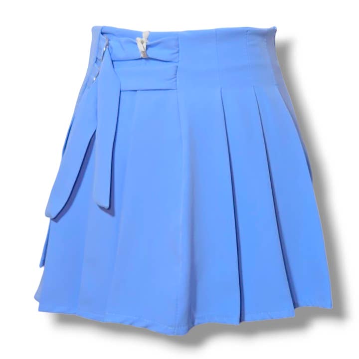 NINEF - Wholesale Skirt - Women's - Lime Zest Wrap Skirt: Vivid and Versatile9