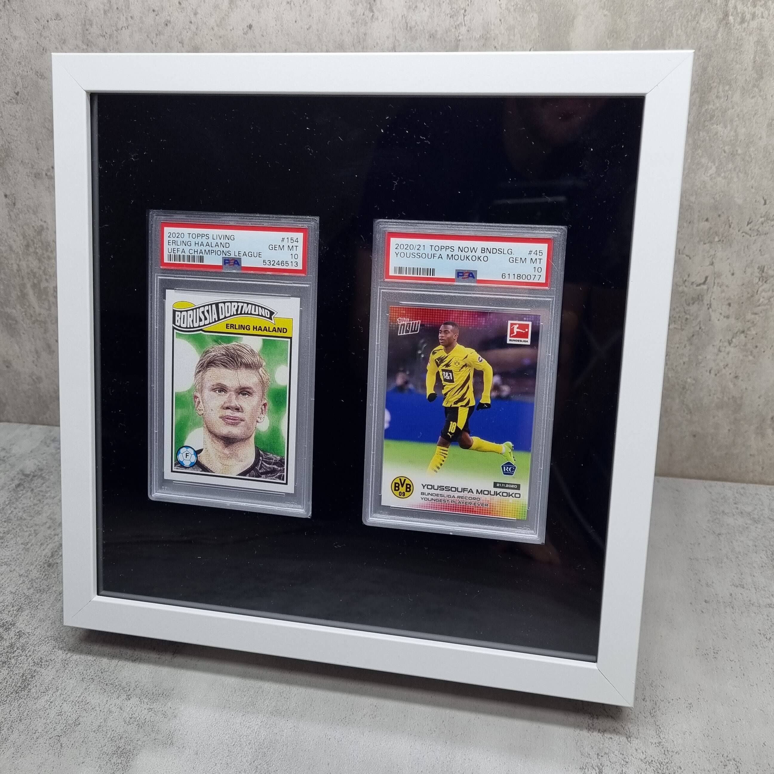 Man of the Match Football – wholesale Bildram – Graderad samlarkortsvisningsram6