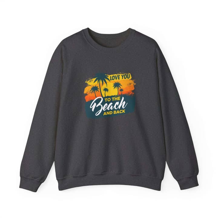 Elsker Dig Til Stranden Unisex Sweatshirt for engroshandel hos RC'nSONS