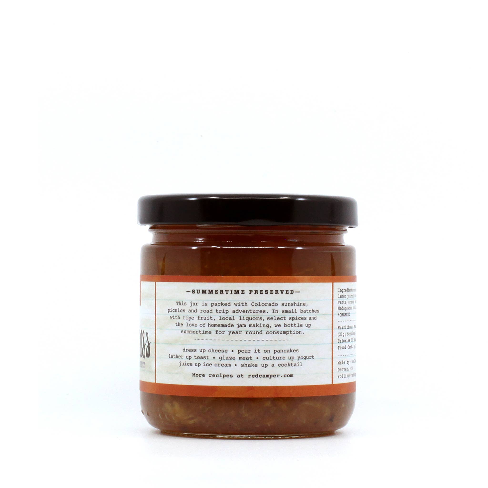 RedCamper – wholesale Sylt/gelé – Absinthe Orange Deliciousness Marmelad - 9 oz (Cheeseboard)2