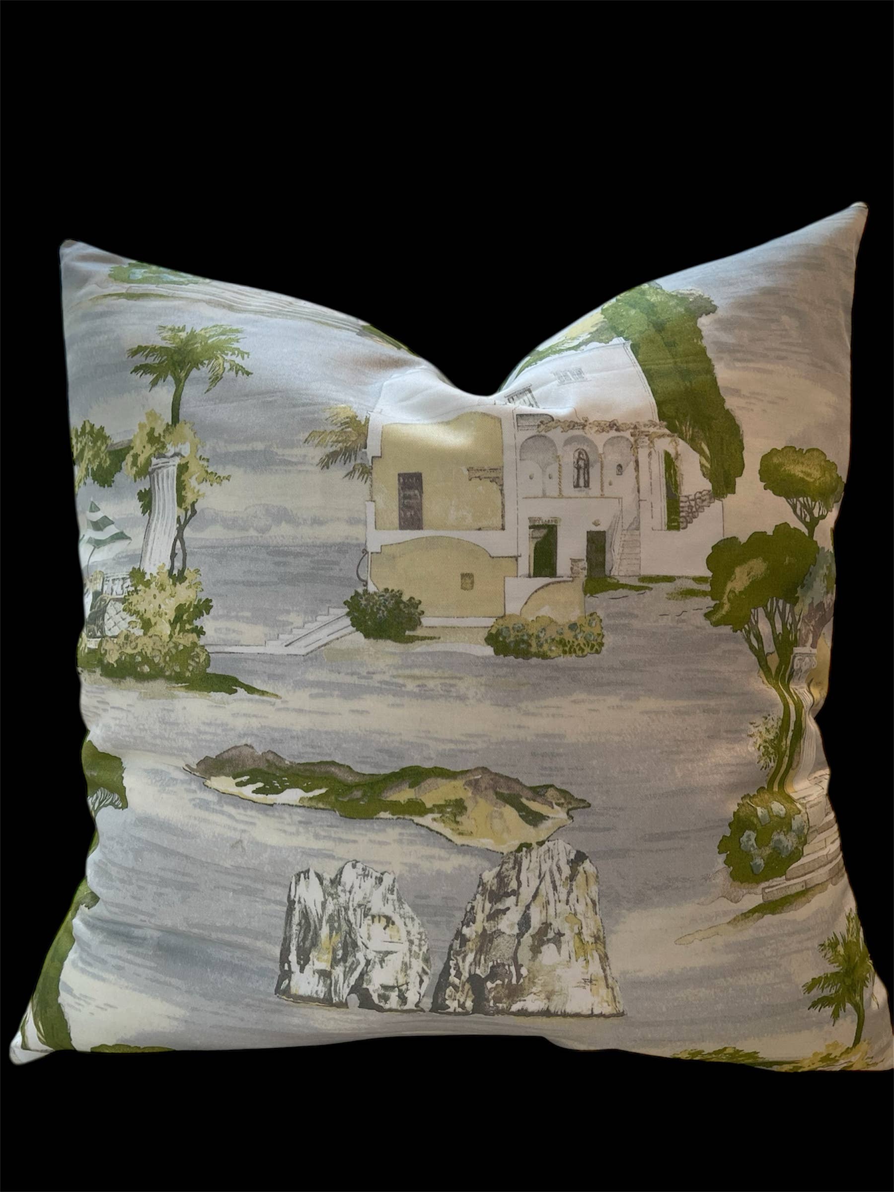 Dahlia & Grace pillows - Vente Coussin décoratif - Coussin Eldora Toile avec Insert en Plumes1