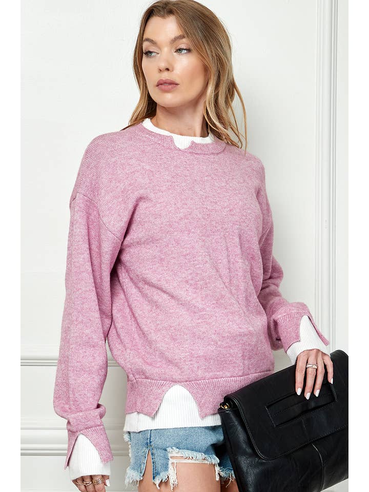 Cezele - Vendita all'ingrosso Maglione tricot - Donna - Maglione in maglia a maniche lunghe - 100% acrilico33