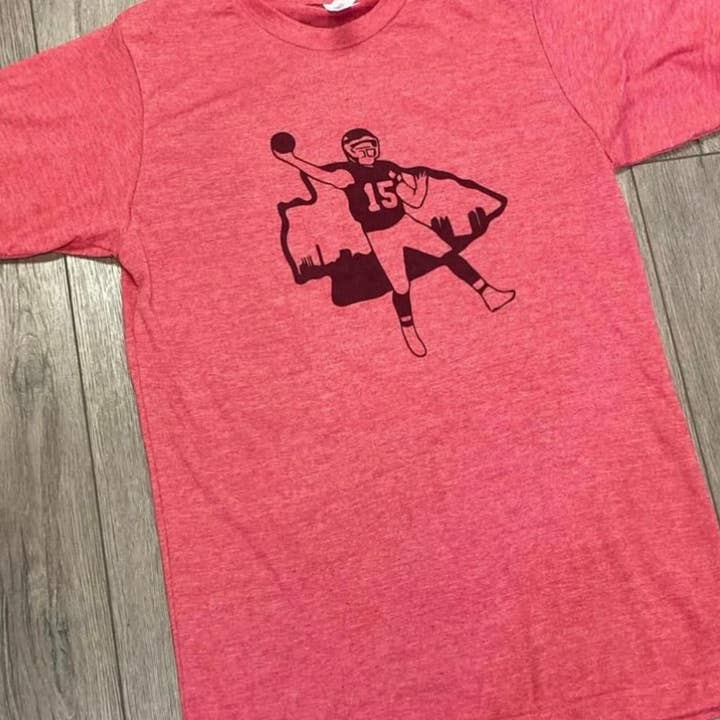 Patrick mahomes kc chiefs Kansas City tee shirt nfl XS-3x for wholesale by Pop Culture Craze