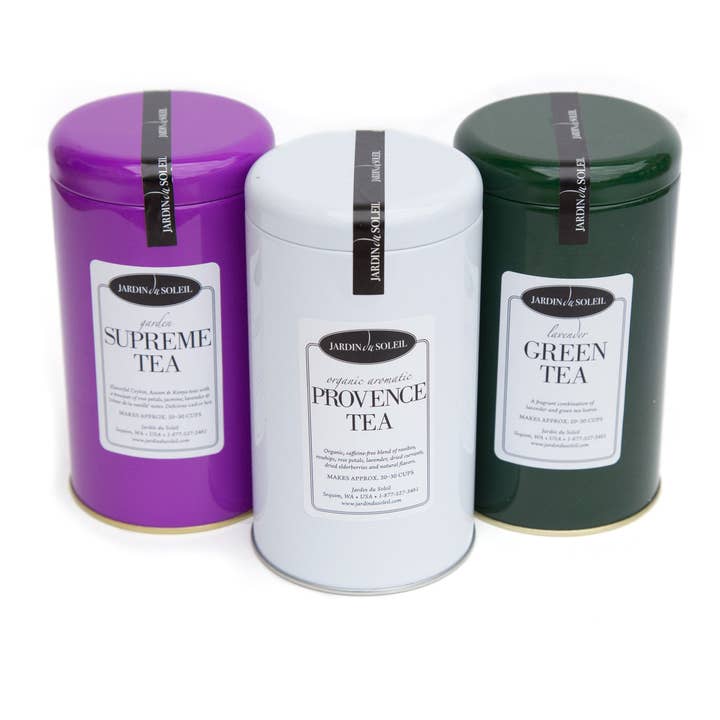 Lavender Tea Blends for wholesale by Jardin du Soleil