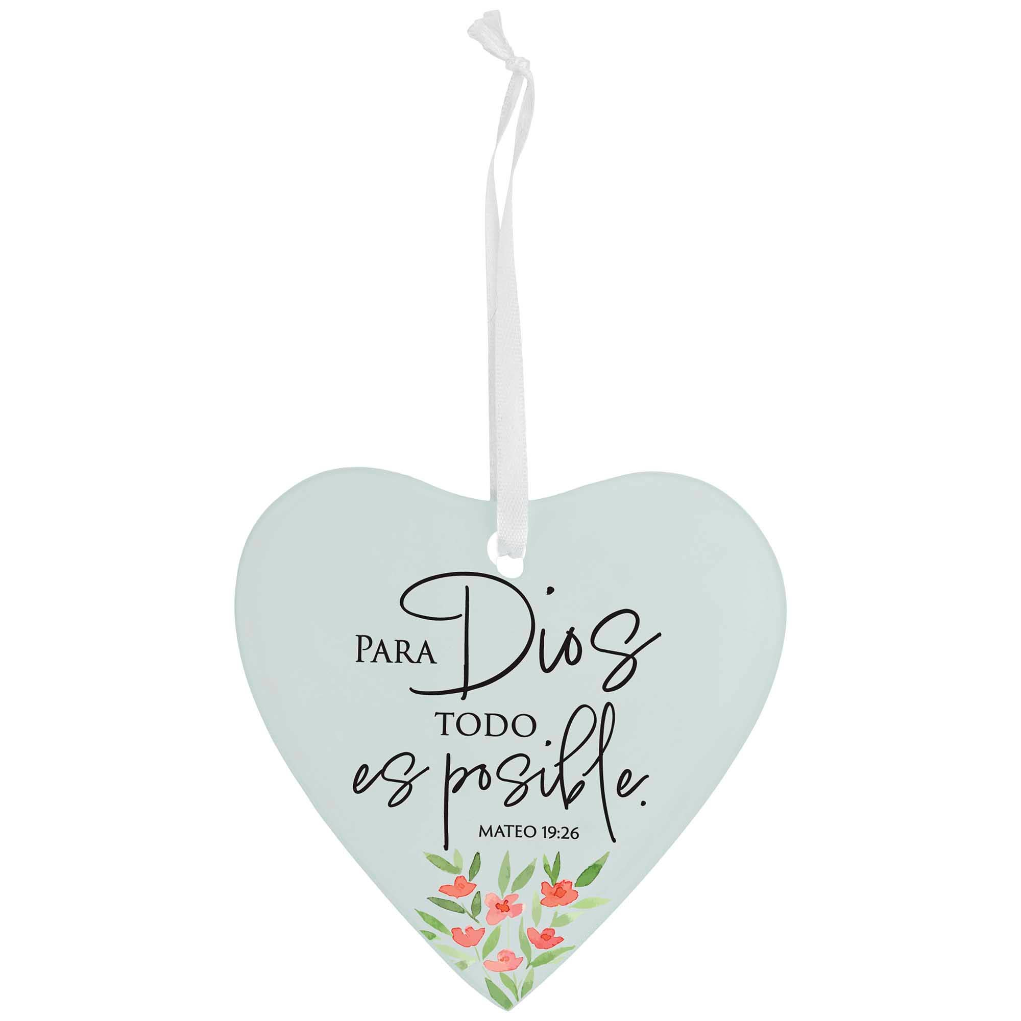 Dicksons – Engroshandel Pynt – Glas Ornament Til Gud Alt Er Muligt0