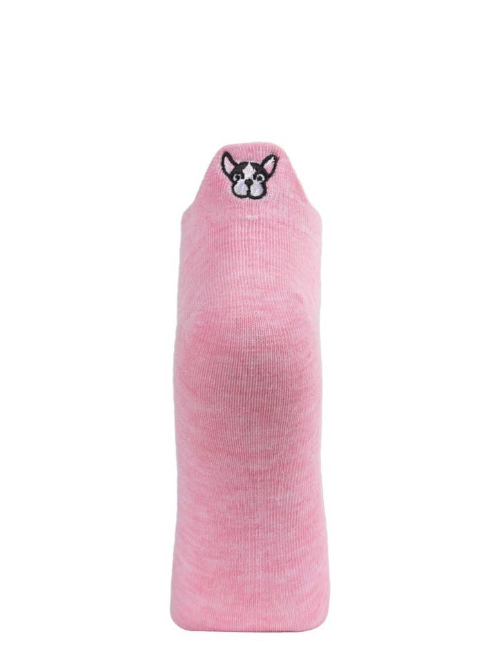 MeMoi Frenchie Love Meias com aba decotada por atacado de Infinity Classics International Inc.