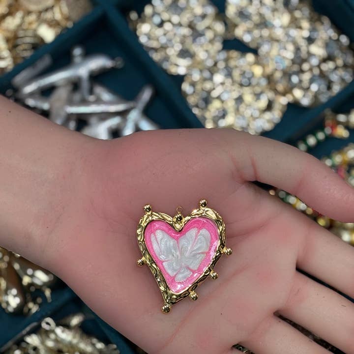 Valora Heart Charm for wholesale by Koda Wearables