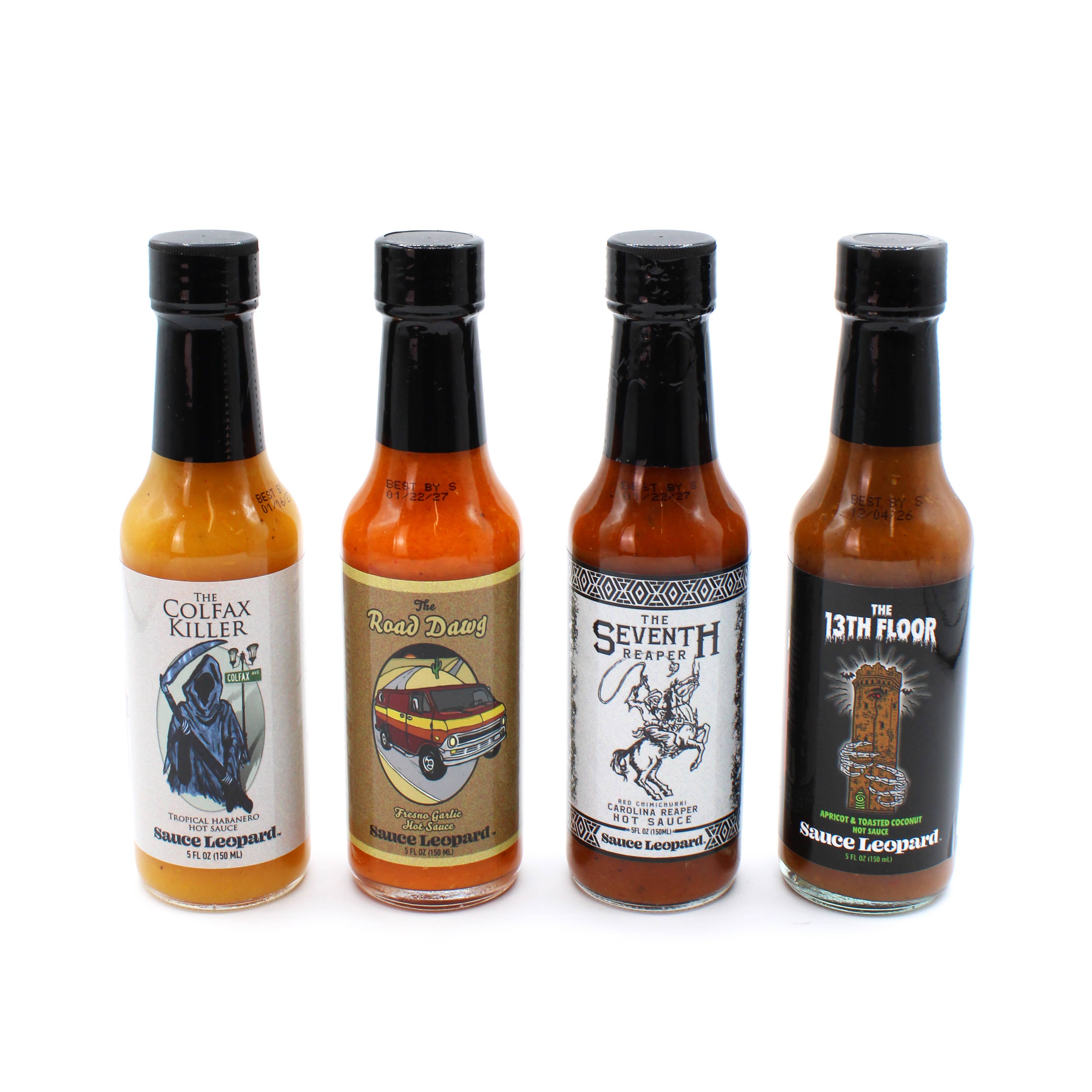 Sauce Leopard - Wholesale Hot Sauce - The Big Cat Box - 4-pack gift set3