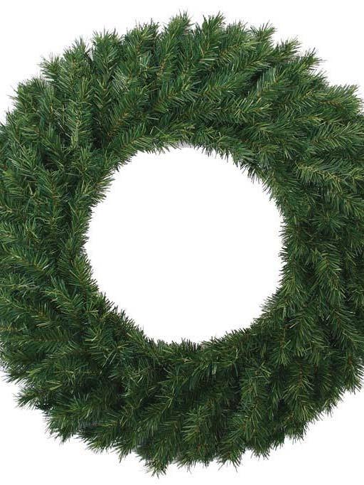 Carolina Spruce Wreath, 30", 280 Tips, Green for wholesale by Select Artificials, Inc.