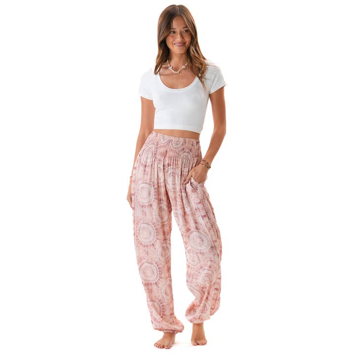 Lotus and Luna - Wholesale Pants - Women's - Baja Harem Pants with Pockets12