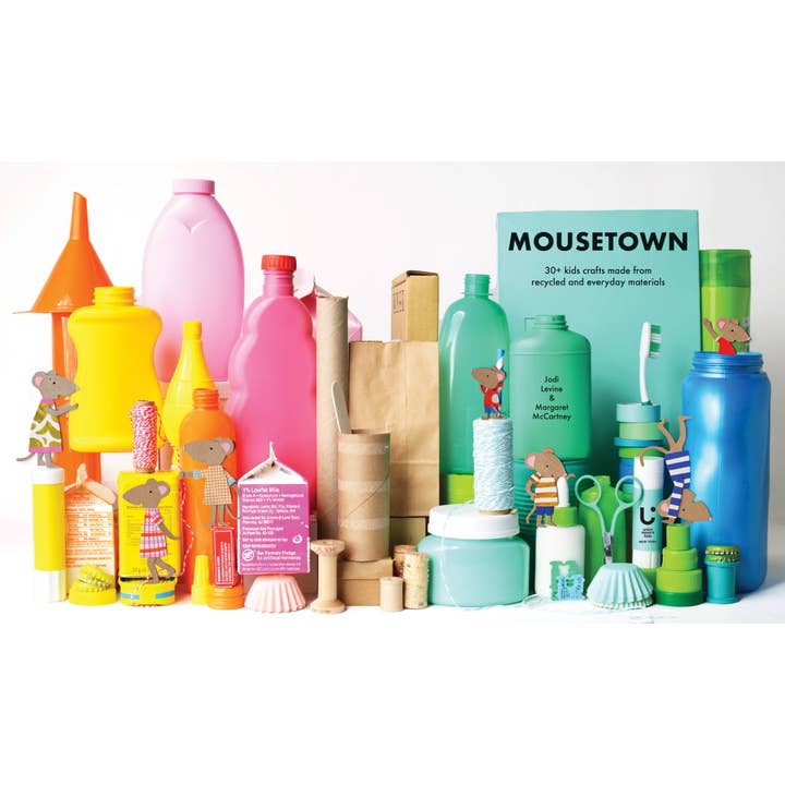 Hachette Book Group - Wholesale Book - Kids - Mousetown: 30+ Kids Crafts Made from Recycled Materials