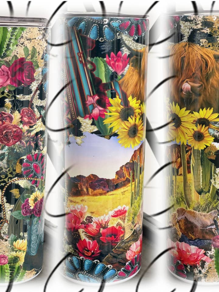 Allt västerländska 20oz Skinny Tumbler för wholesale av CMD Wholesale