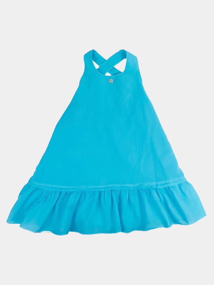 VESTIDO DE COR MARTA. VOILE WATER por atacado de Al Agua Patos