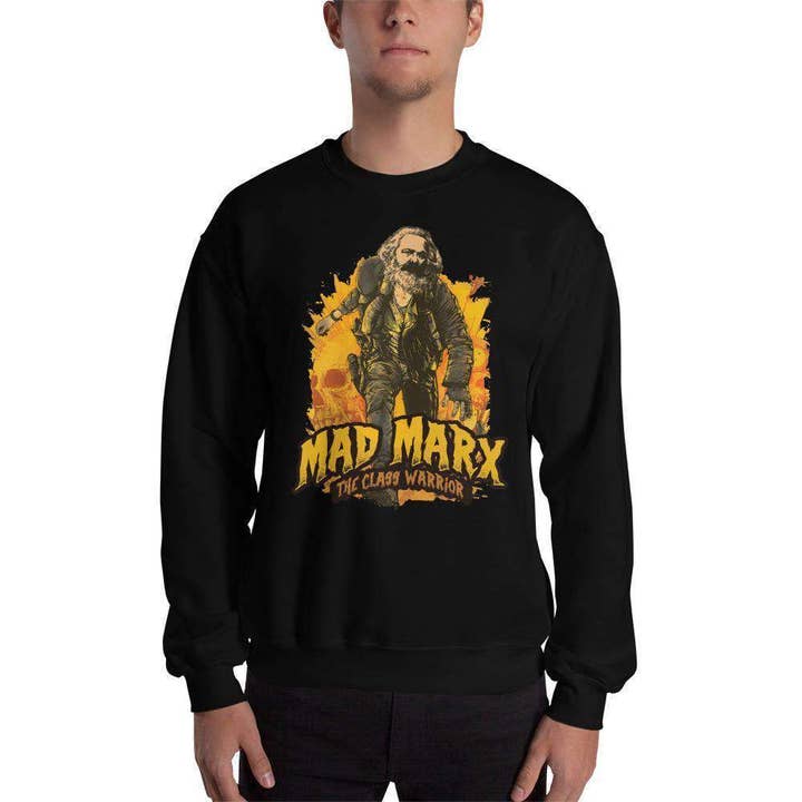 Mad Marx - O Guerreiro da Classe - Moletom por atacado de The Philosopher's Shirt