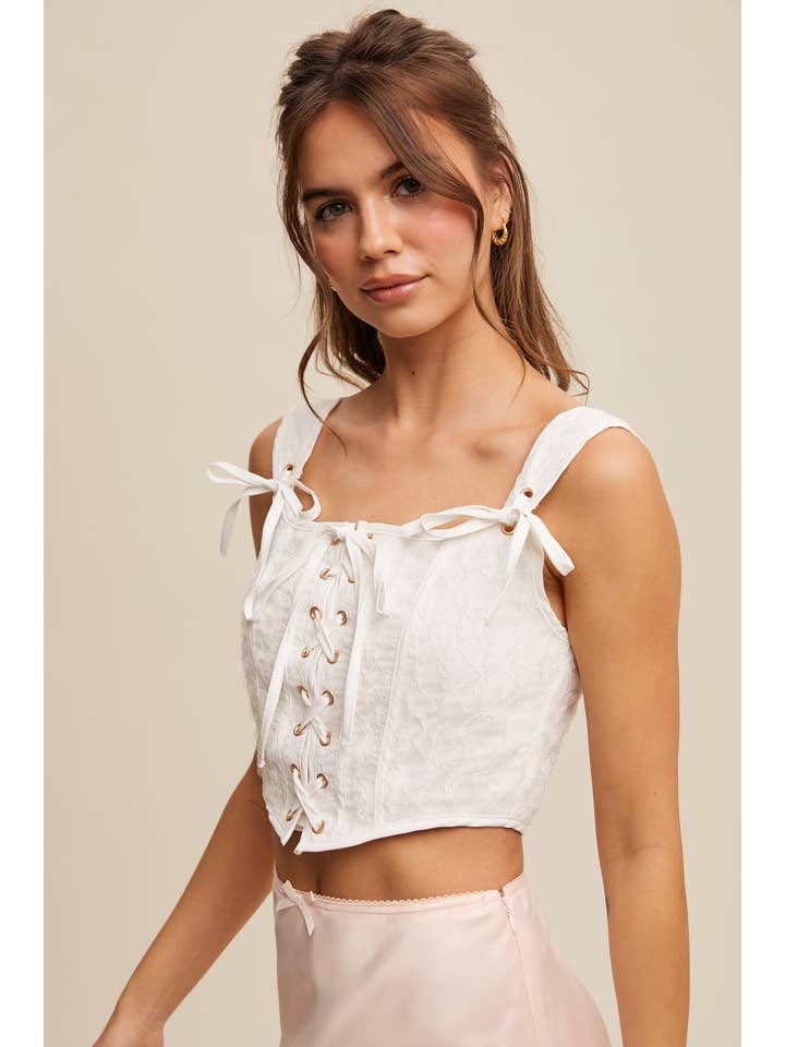 Listicle - Wholesale Korset - Dames - Vetersluiting Corset Crop Top14