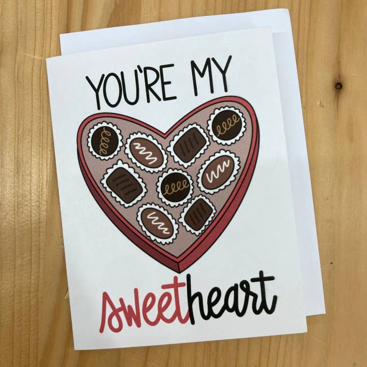 Carte You're My Sweetheart pour la vente par Craftinista Girl