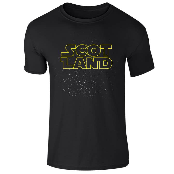 Brave Scottish Gifts - Wholesale Screen Printed T-Shirt - Unisex - Galaxy