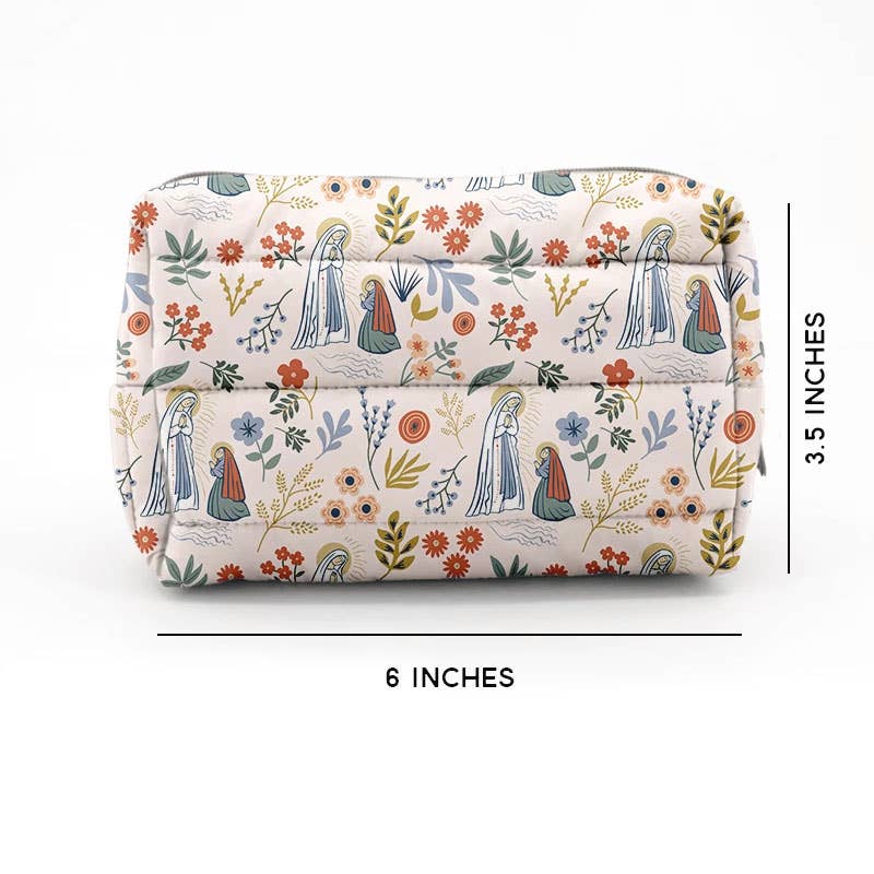 The Stump of Jesse – wholesale Pouch – Women’s – Our Lady of Lourdes lightweight waterproof puffer pouch10