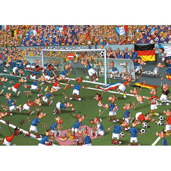 Autruche - Vente Puzzle – adulte - 1000 pcs, Ruyer Soccer1