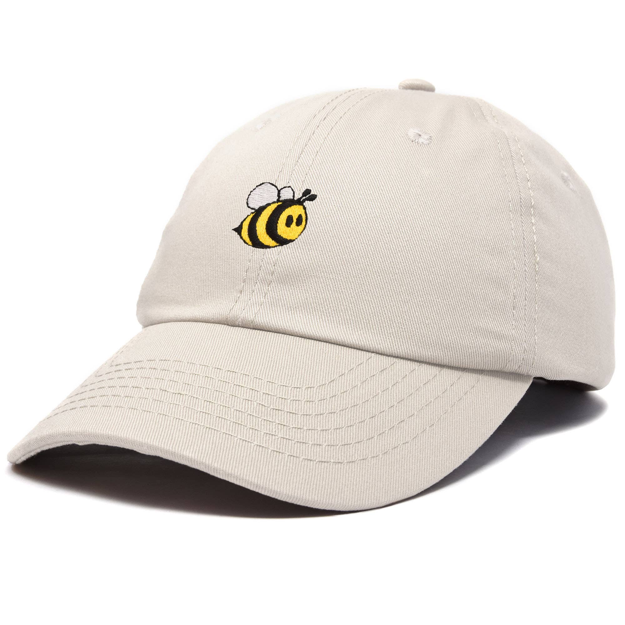 Dalix - Wholesale Baseball Cap - Unisex - DALIX Bumble Bee Baseball Cap Dad Hat Embroider Womens Girls7