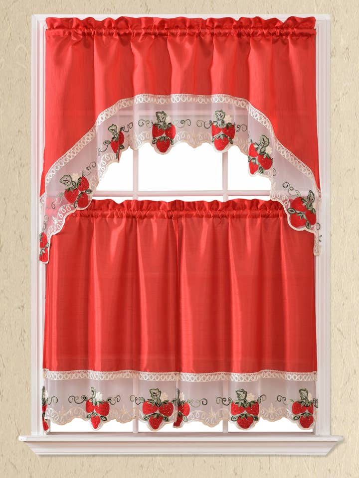 BT475- POLYESTER KÖKSGARDIN för wholesale av Jenin Home Furnishing Inc