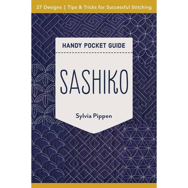 Sashiko Handy Pocket Guide by Sylvia Pippen for wholesale by Simon & Schuster