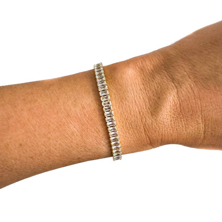 Savvy Bling - Wholesale Tennis bracelet - Semi Precious Pave Adjustable Bracelets4