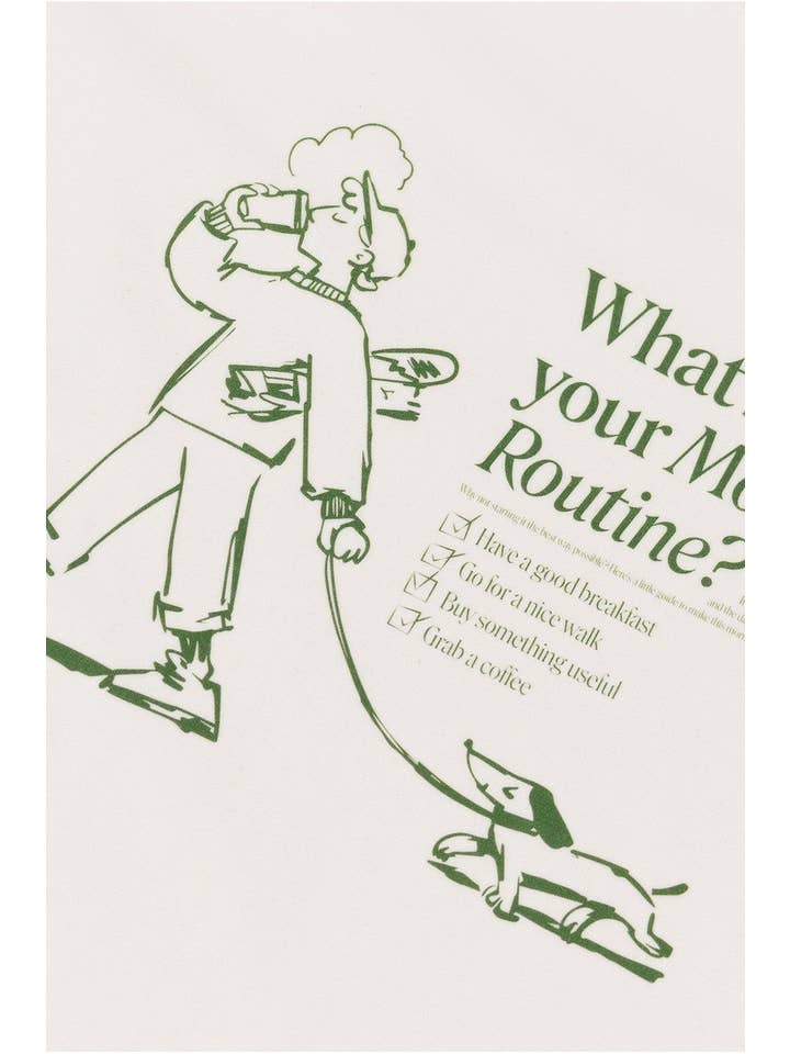 Robin - Wholesale Screen Printed T-Shirt - Unisex - Morning T-shirt2