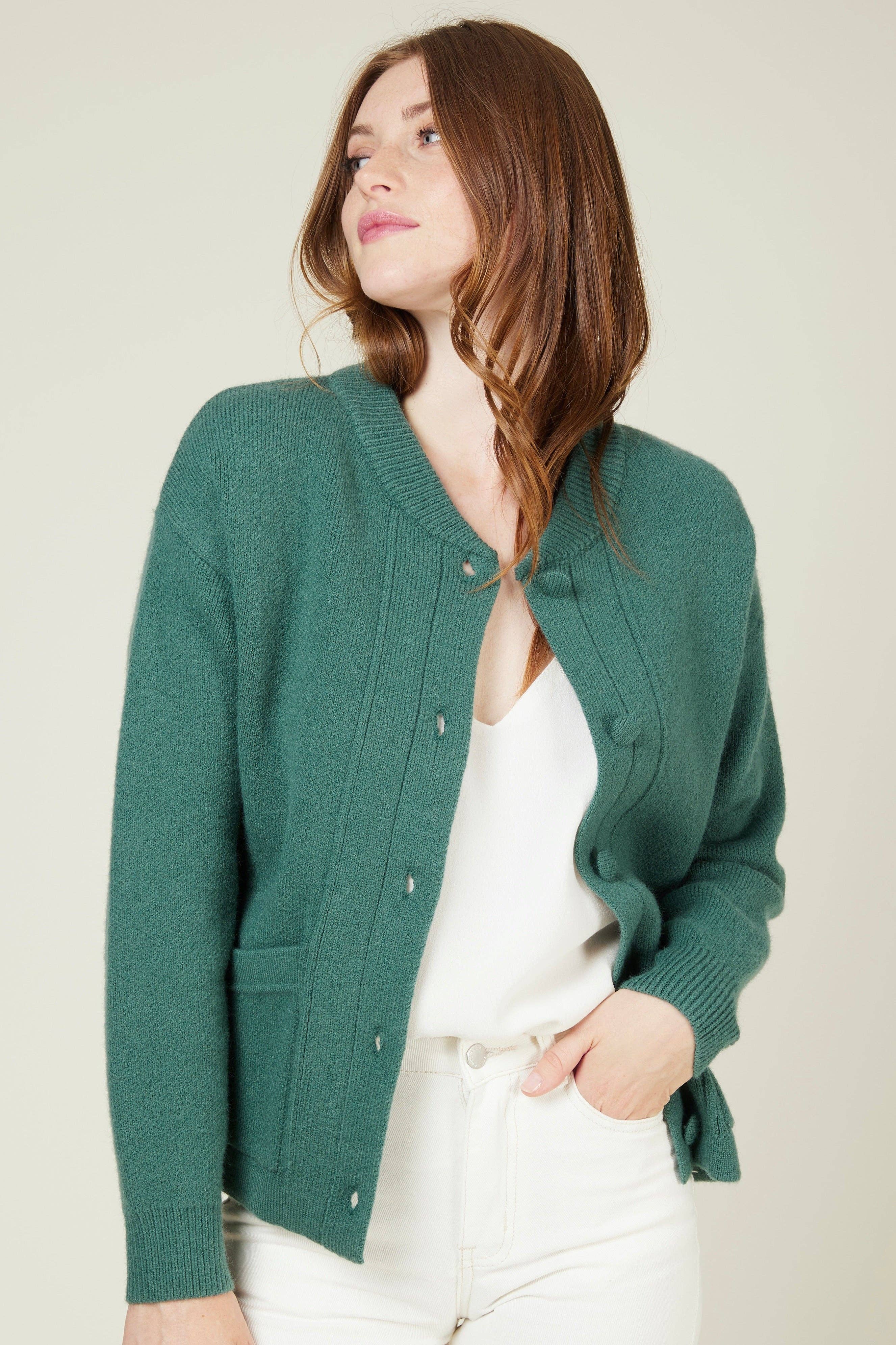 Andy & Lucy - Wholesale Cardigan - Women's - GILIAN - Teddy style vest24