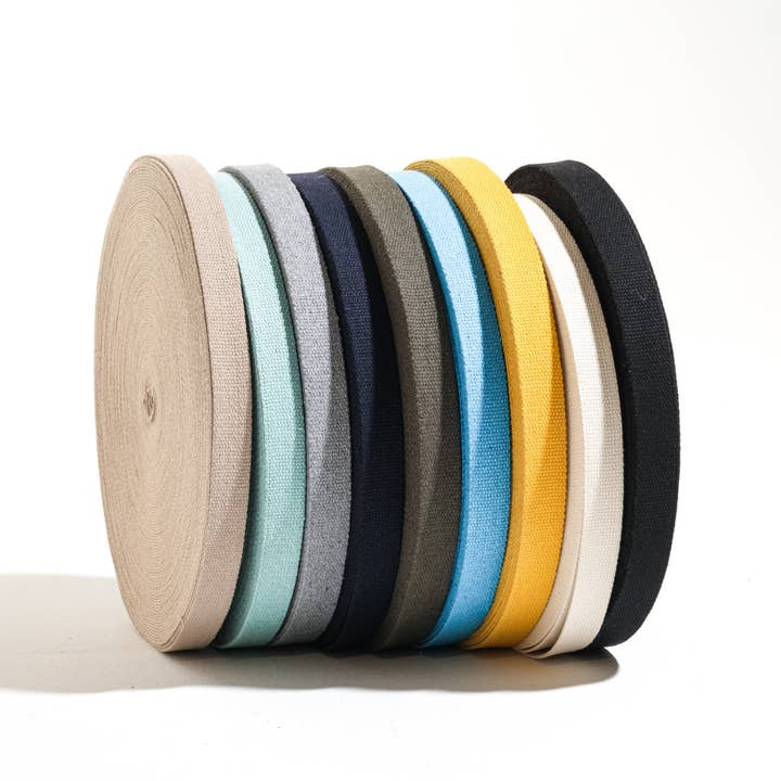 Dream Trimming Goods LLC - Vente Matériels de bricolage - 700 verges de sangle étroite en coton naturel pour sac7